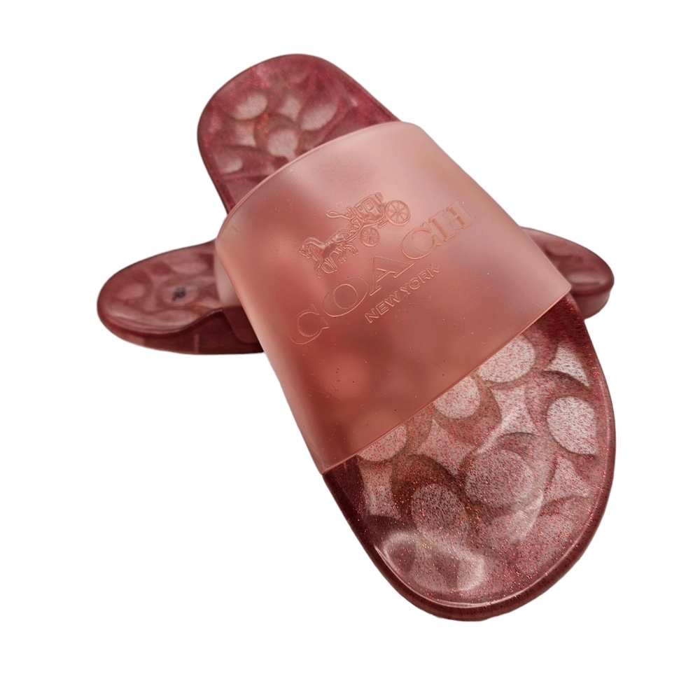 COPY - Coach Pink slide sandals size 9, I think